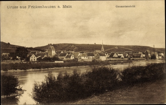 PC Frickenhausen am Main Lower Franconia, general view
