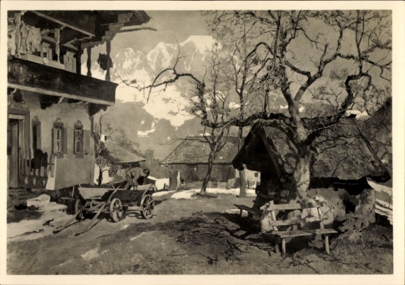 Artist Postcard Kempf Hartenkampf, G. Th., Around Easter, HDK 396