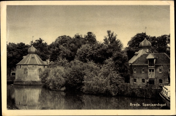 Postcard Breda North Brabant Netherlands, Spanjaardsgat