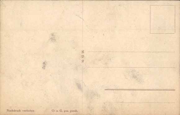 Song Artist Postcard Boettcher, Hans, On the Swabian Railway, Picture 4