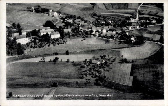 Ak Rathsmannsdorf Windorf in Neder-Beieren, luchtfoto
