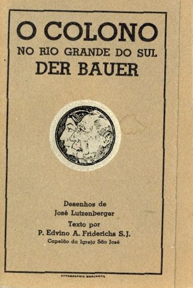 24 PCs in the envelope O Colono No Rio Grande DO Sul, The Farmer, Jose Lutzenberger