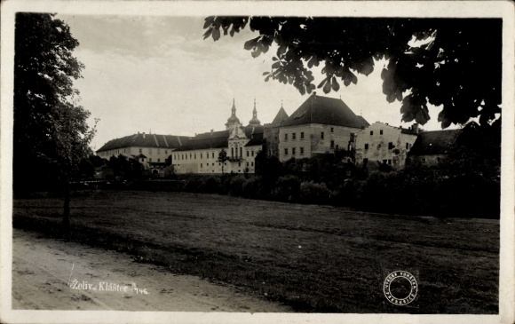 Ak Pardubice Pardubitz Stadt, Zeliv Kloster
