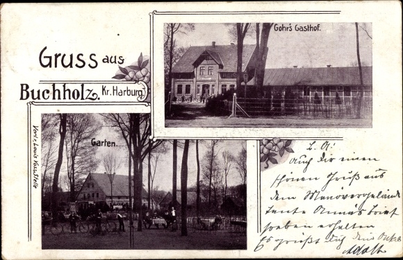 Ak Buchholz in de Nordheide, Gohr's Gasthof