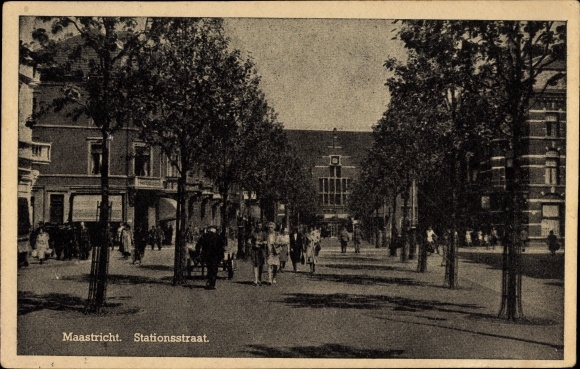 PC Maastricht Limburg Netherlands, Stationsstraat, train station