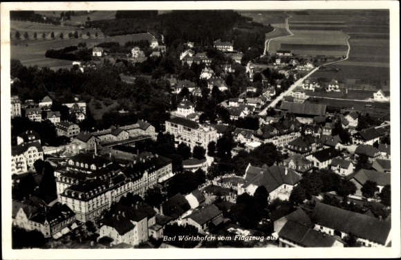 PC Bad Wörishofen in the Lower Allgäu, aerial photo