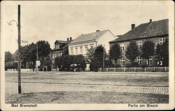 Ak Bad Bramstedt in Schleswig Holstein, Partie am Bleeck