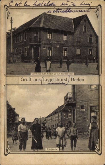 PC Legelshurst Willstätt in Baden, Inn zum Hirsch, village party, residents