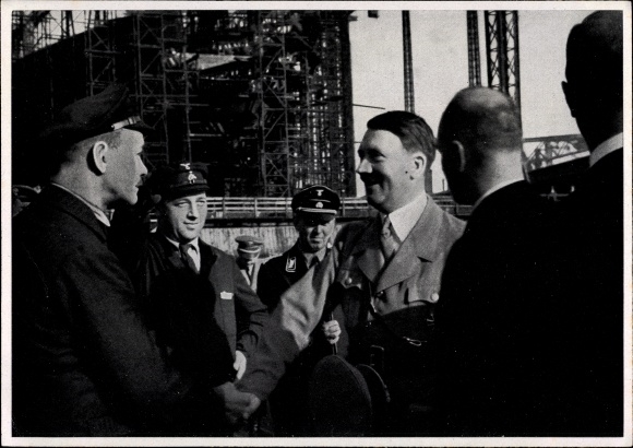 Collective picture Adolf Hitler, shipyard of Blohm &amp; Voss 1834, collective work no. 15 picture 84