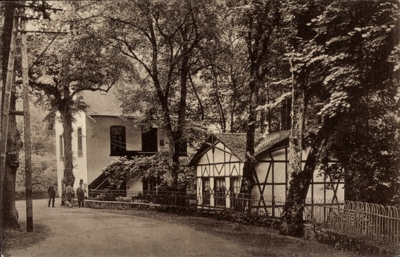 Postcard Bad Bertrich on the Mosel Eifel, Restaurant Elfenmühle