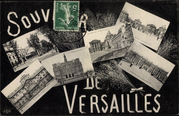 Passepartout PC Versailles Yvelines, buildings, castle, thumbnails