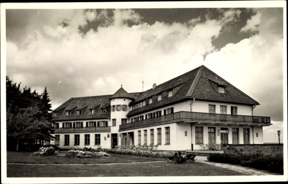 Postcard Drenke Beverungen in North Rhine Westphalia, Werner-Bock-Schule
