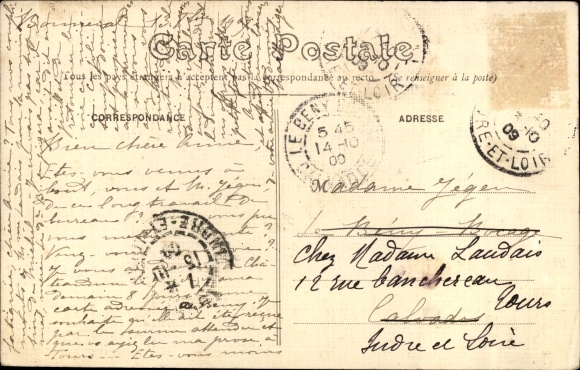 Postcard Châteaudun Eure et Loir, October 18, 1870, The last battle, battlefield scene