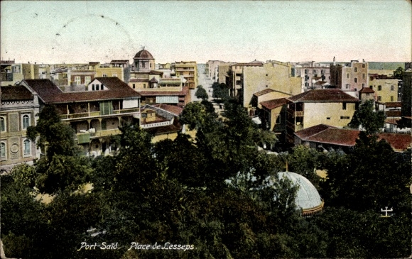KP Port Said Egipt, Plac Lesseps