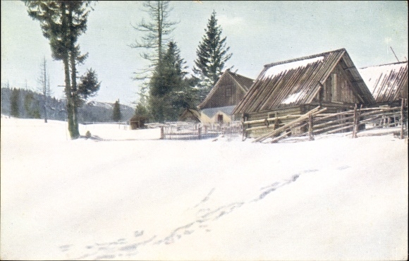 Postcard Mönichkirchen in Niederösterreich, Mönichkirchner Schwaig, Winter