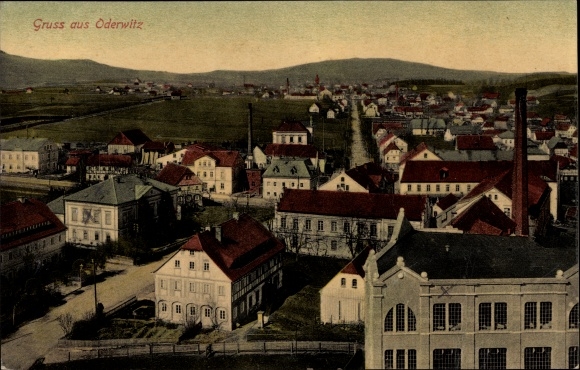 Ansichtkaart Oderwitz in Oberlausitz, overzicht