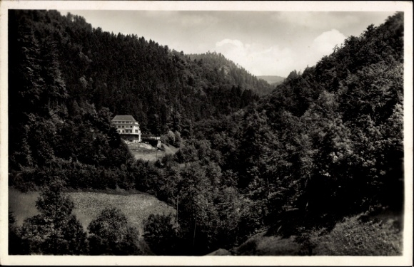Ak Allerheiligen Oppenau im Schwarzwald, Haus Wasserfall, Erholungsheim