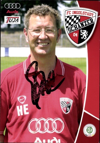 Autogrammkarte Physiotherapeut Eikam Eike Hermann, FC Ingolstadt, Autogramm