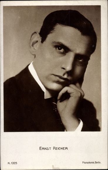 Postcard Actor Ernst Reicher, Portrait, PH, K. 1325