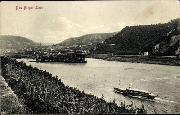 11 alte Ak Bingen am Rhein, diverse Ansichten