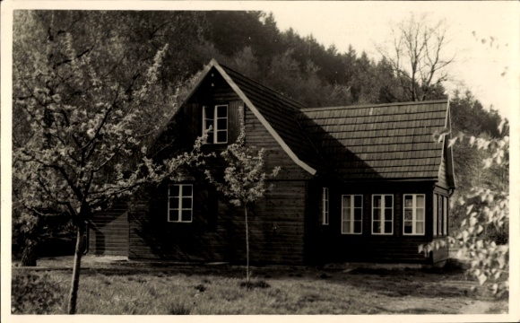 Postcard Trendelburg in Hesse, House