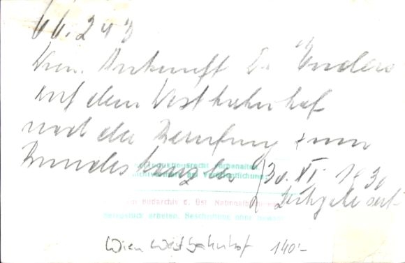 Photo Postcard Vienna XV. Rudolfsheim, Westbahnhof, arrival, travelers