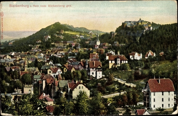 PC Blankenburg am Harz, general view, from Eichenberg