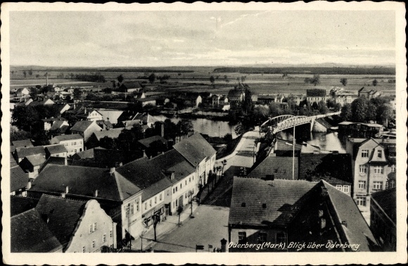 PC Oderberg in the Mark, city panorama