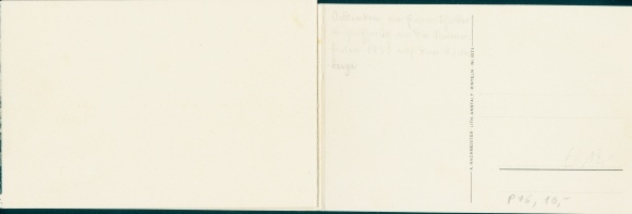 Klapp Postcard Obernkirchen in the Schaumburg district, Bückeberg, Weserbergkette