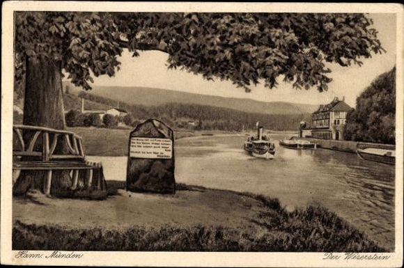 10 old PCs Hann. Münden, plastic, various views
