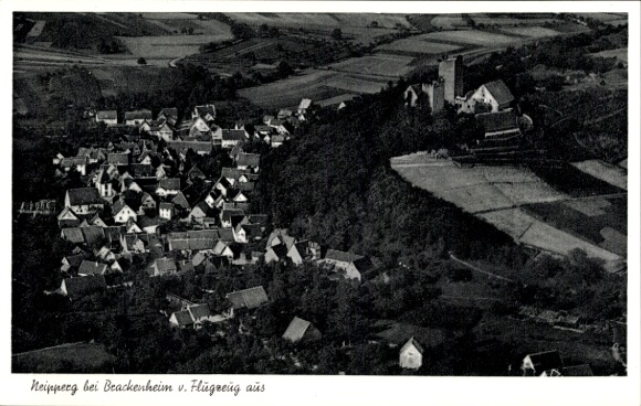 PC Neipperg Brackenheim an der Zaber Württemberg, aerial photograph
