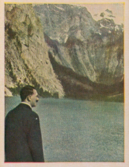 Collection picture battle for the Third Reich, picture 142, Adolf Hitler, Am Königssee