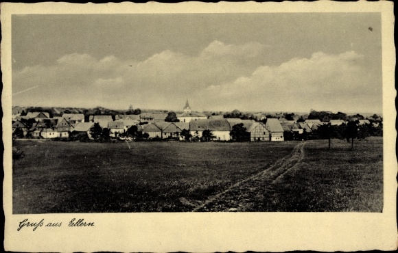 PC Ellern im Hunsrück, total view of the village