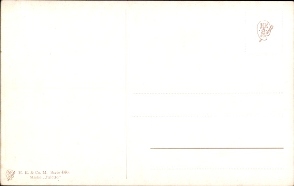 Artist Postcard Eagle eats rabbits