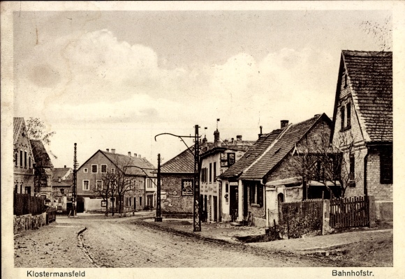 PC Klostermansfeld in Saxony Anhalt, Bahnhofstrasse