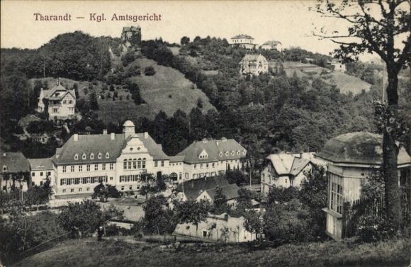 Ak Tharandt im Erzgebirge, Königliches Amtsgericht