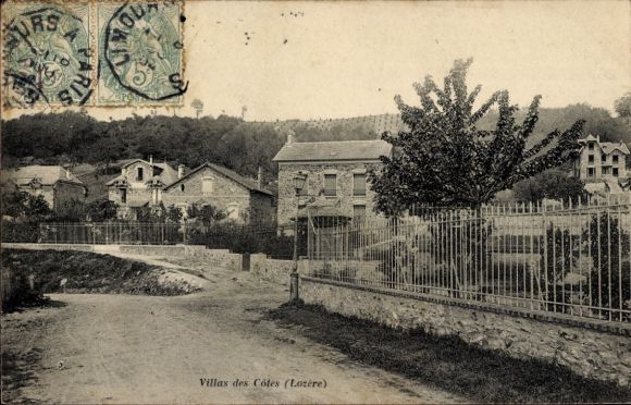 Postcard Lozere Essonne, Villas des Cotes
