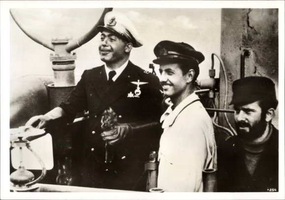 Foto Heinrich Hoffmann, Der italienische U-Boot Kapitän Enzo Grossi, Oktober 1942