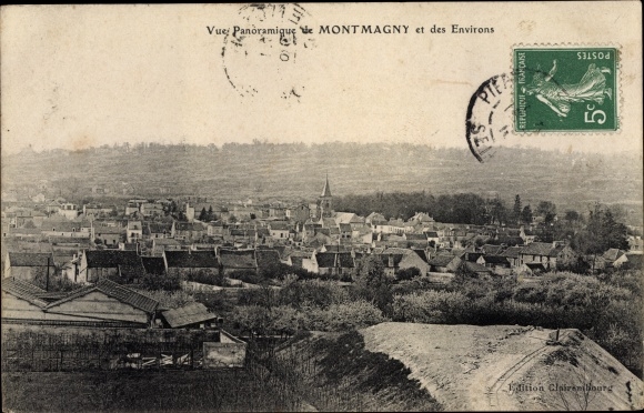 Ak Montmagny Val d’Oise, Vue Panoramique et des Environs