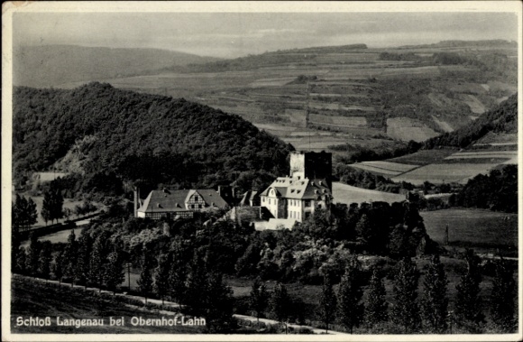 KP Obernhof an der Lahn, zamek Langenau