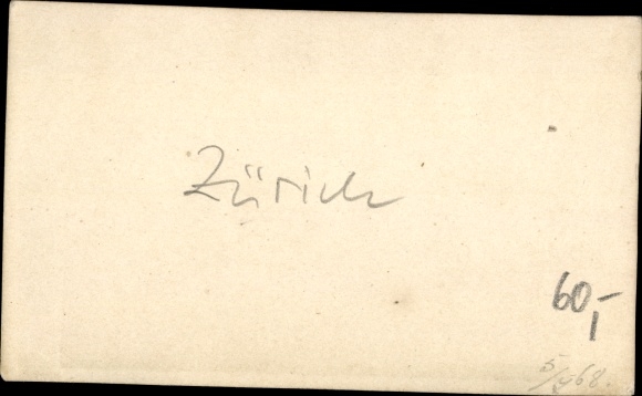 CdV Zürich stad Zwitserland, uitzicht op de stad