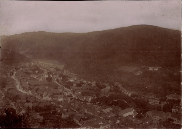 foto Bad Lauterberg in de Harz, panorama, 1928