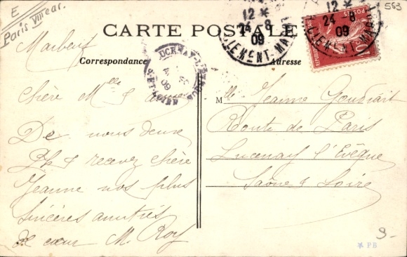 Ak Paris VIII., La Rue Marbeuf, American Bar, rijtuigen, straatbeeld