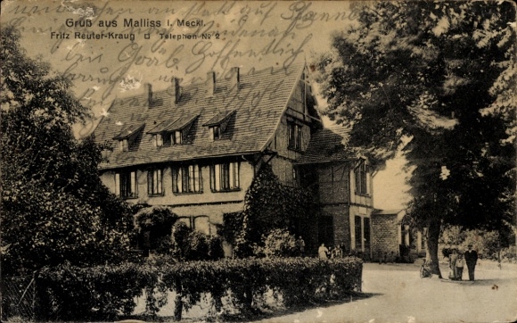 PC Malliss Malliß in Mecklenburg, Fritz Reuter Kraug