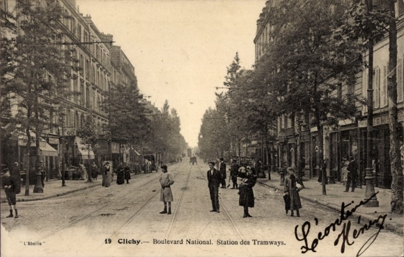 PC Clichy Hauts de Seine, Boulevard National, Tramway station