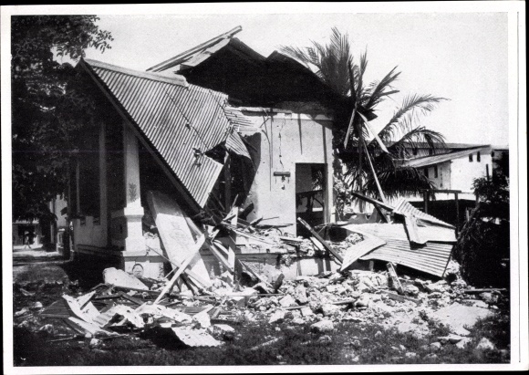Sammelbild Raubstaat England, Die Beschießung von Daressalam, Tansania