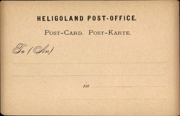 KP Helgoland Post Office, 3 Farthings, 5 Pfennig, Helgoland