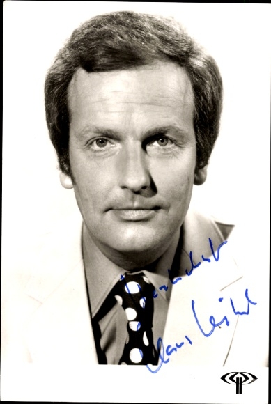Ak Journalist Claus Seibel, Portrait, Autogramm