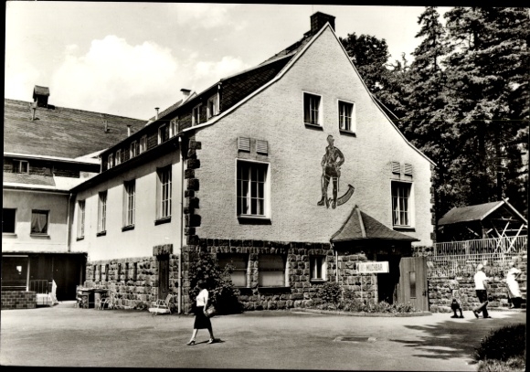 Ak Ehrenfriedersdorf im Erzgebirge, Greifenstein, Konsum-Berggaststätte Greifensteine
