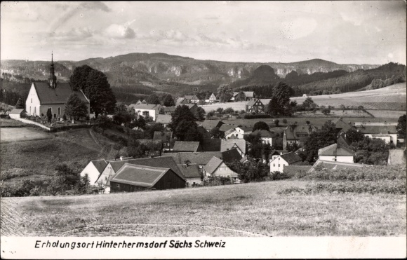 PC Hinterhermsdorf Sebnitz Saxony, panorama